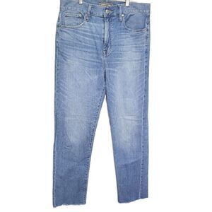 Point Sur Men's Cropped Jean Pants High Rise Slim Boy Size 29